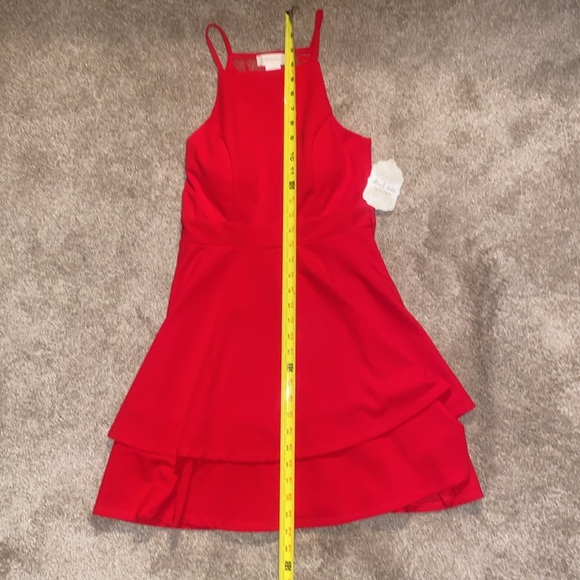 Altare”d, State size small, red halter dress - Picture 14 of 17